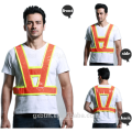 Chaleco de seguridad de alta visibilidad Chaleco de madera reflectante enrejado Gear Outdoor Workwear